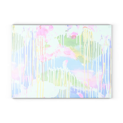 Glass Cutting Board Abstract