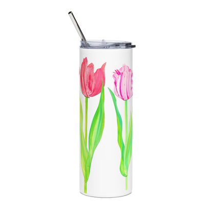 Tumblers, 20oz Stainless Steel Tulip Joy