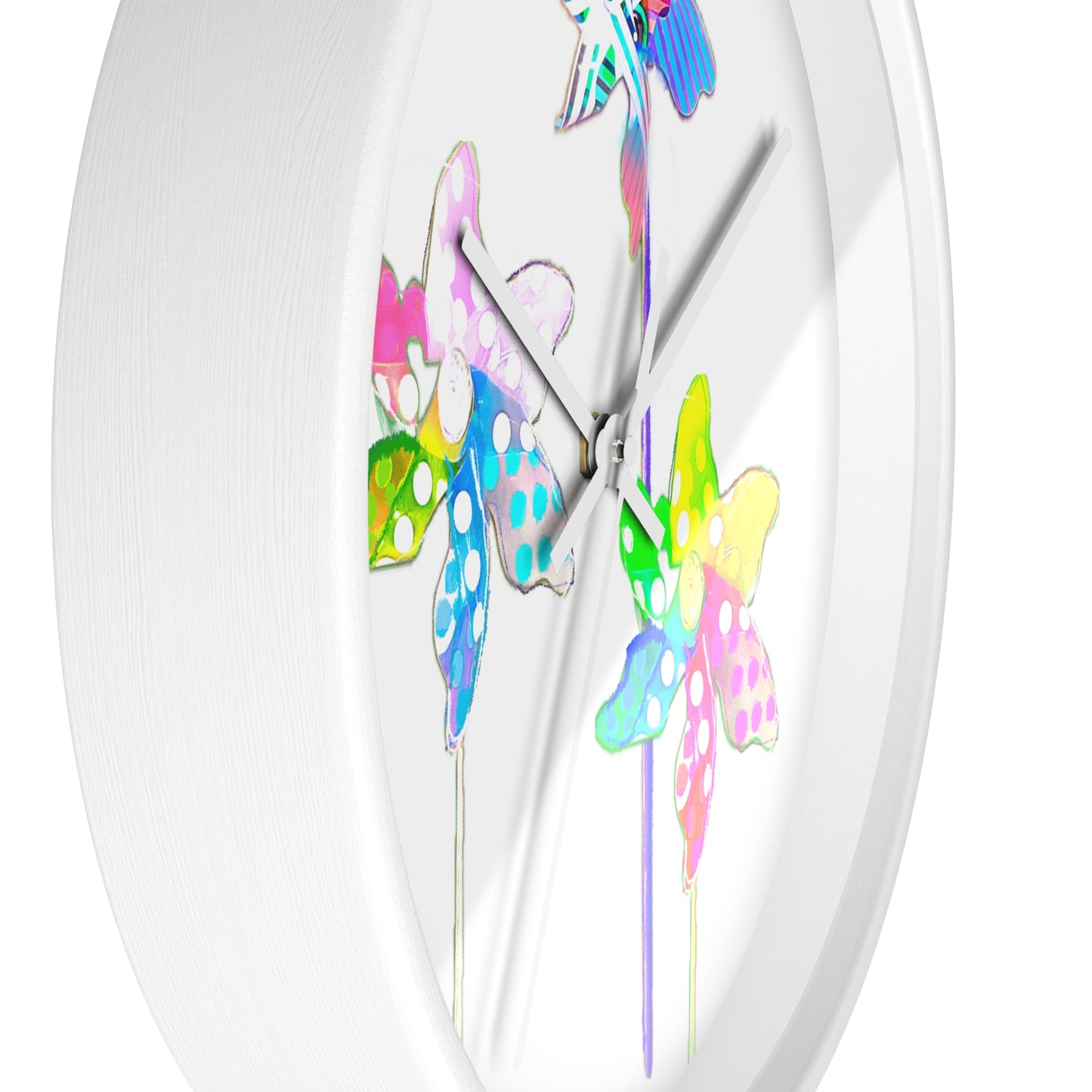 Celebrations Pin Wheel Wall Clock