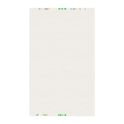 Flower Fun Tea Towel Pansy