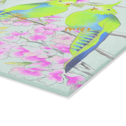 Glass Cutting Boards Cherry Chirp