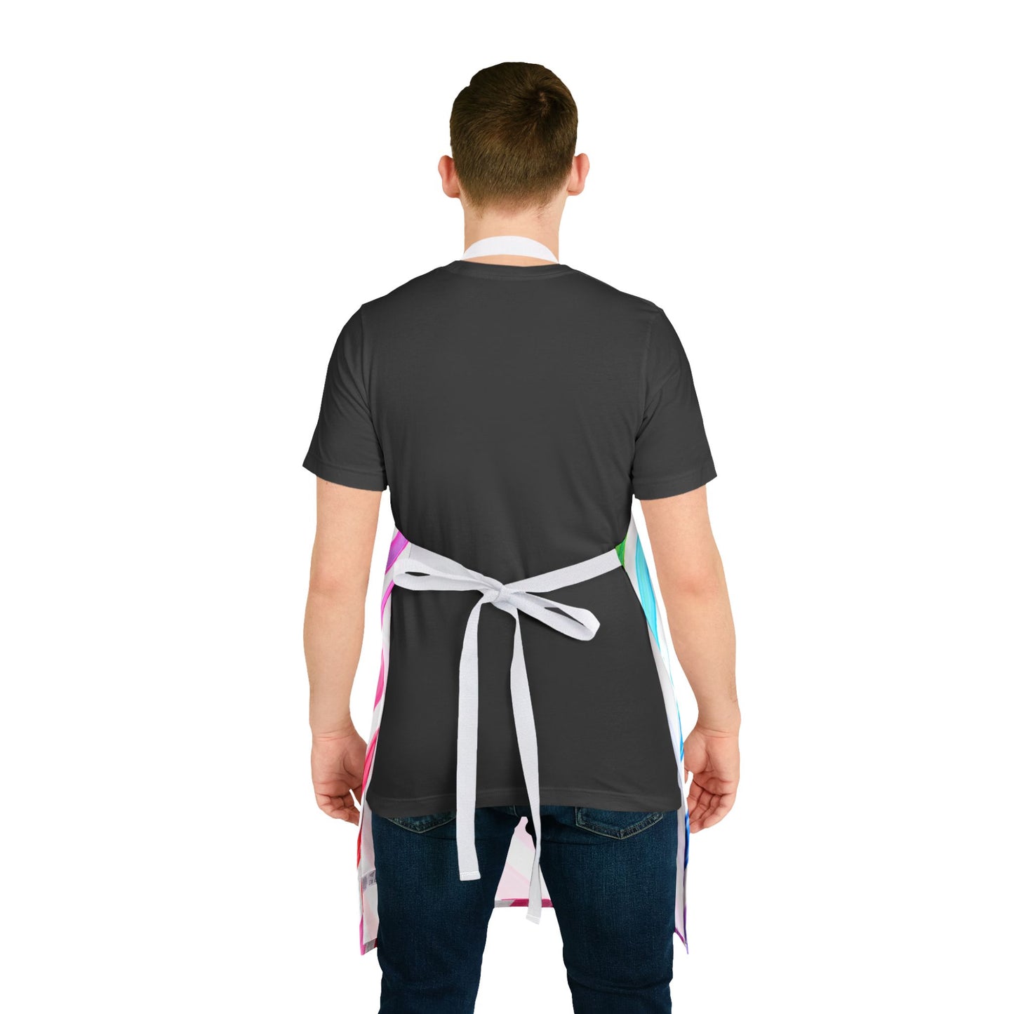 Aprons Watercolor Diagonal Stripes