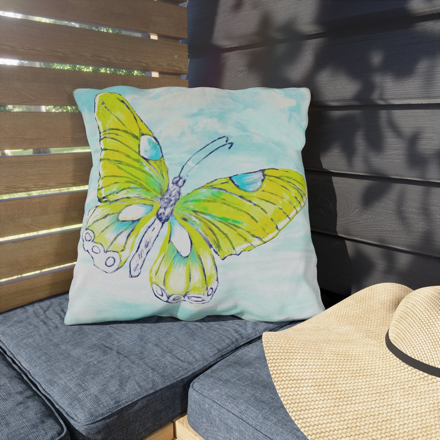 Outdoor Pillows Butterfly Flutter