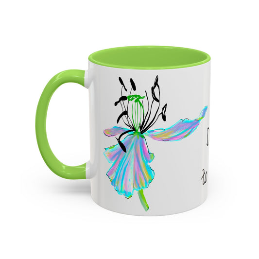 Vibrant Tulips Mugs  “Dare to Love”