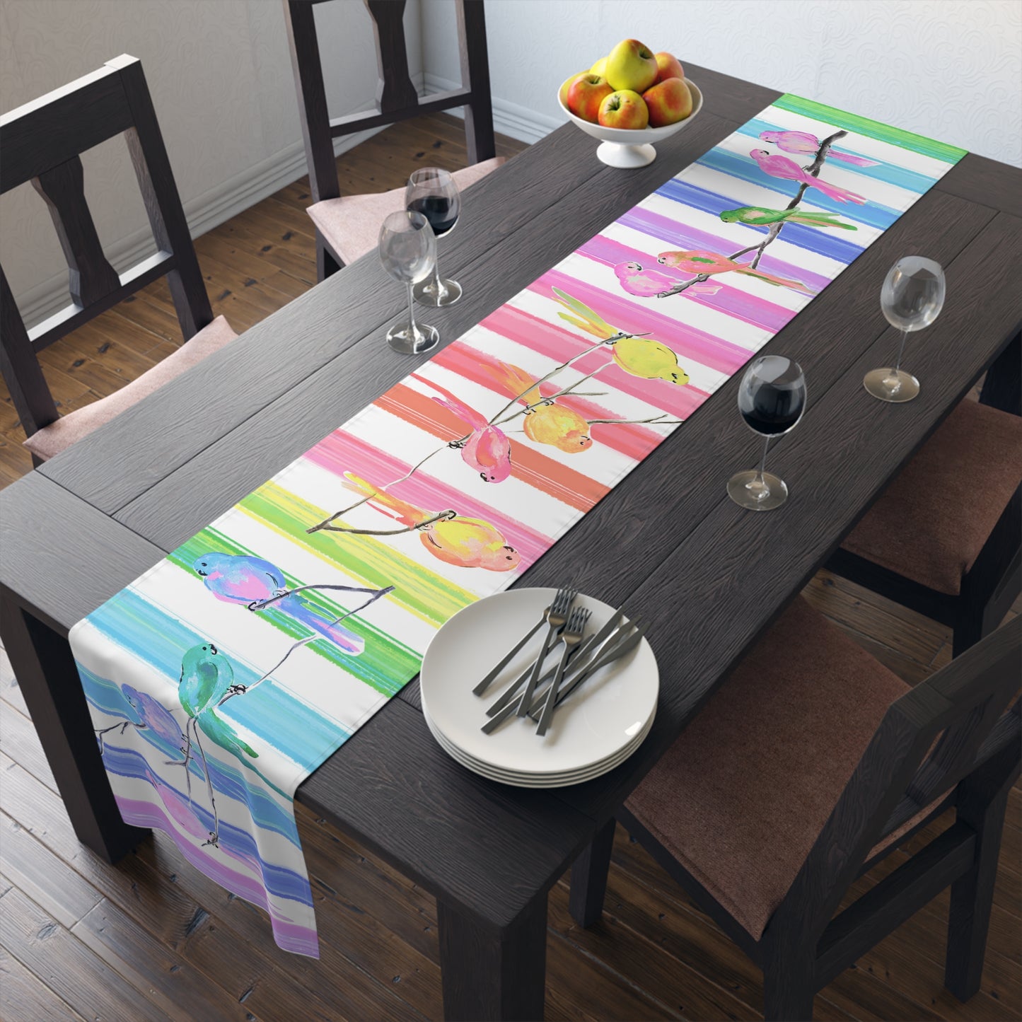 Jolly Birds Table Runner