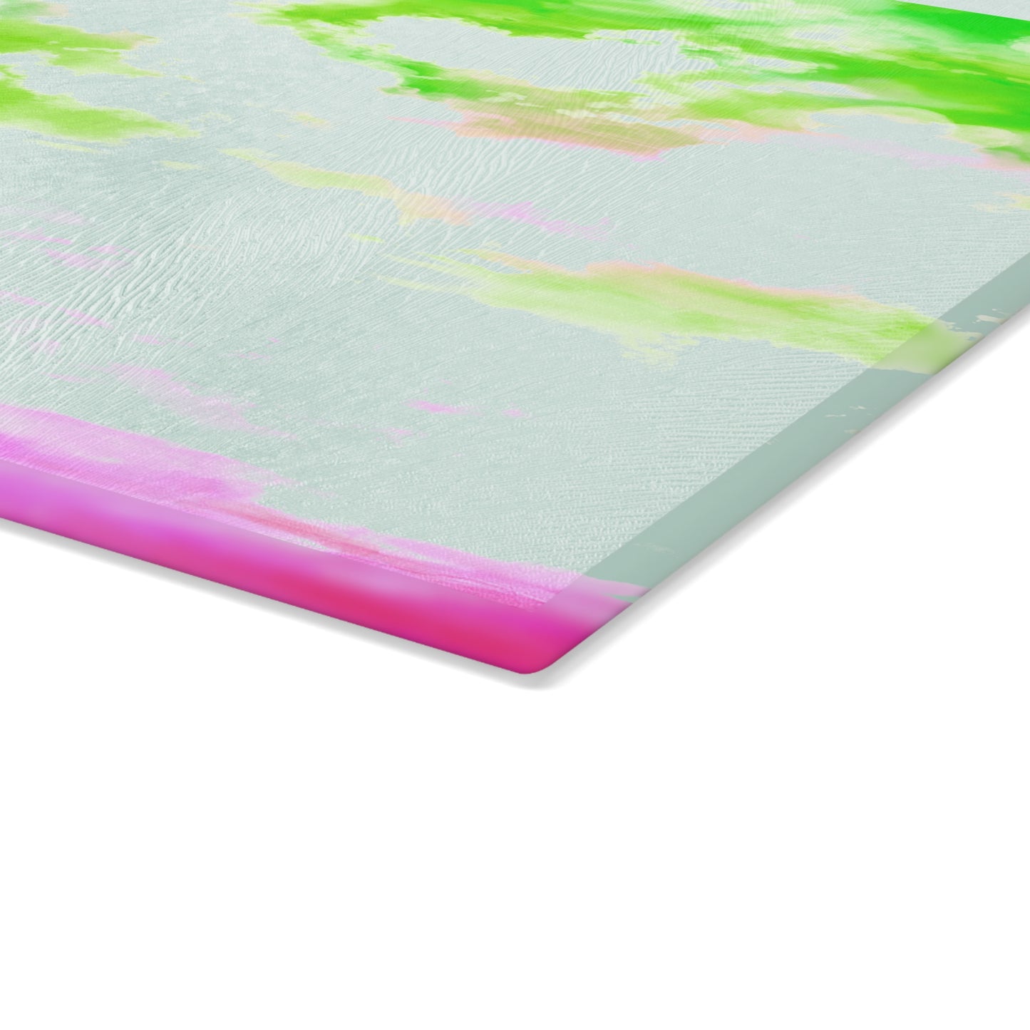 Glass Cutting Board Watercolor Landscape