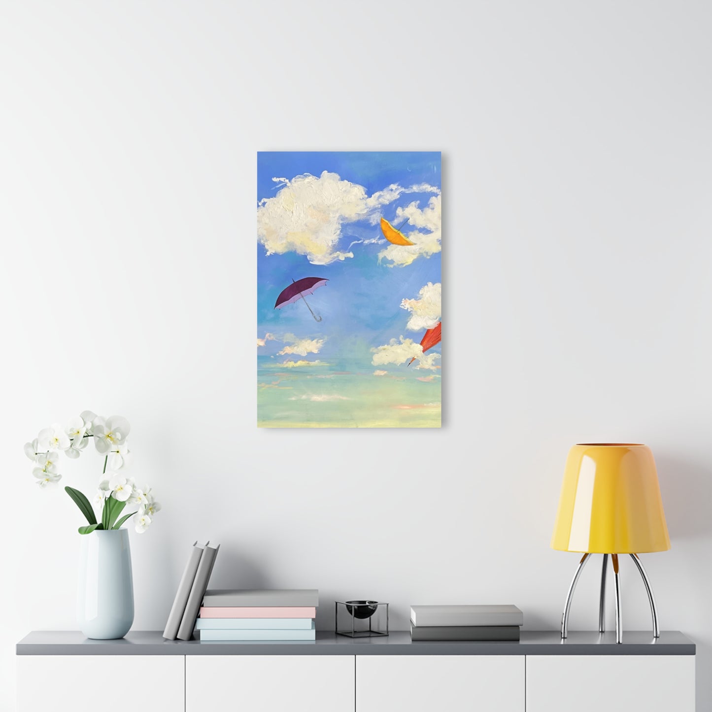 Acrylic Wall Art #3 Umbrella Rain