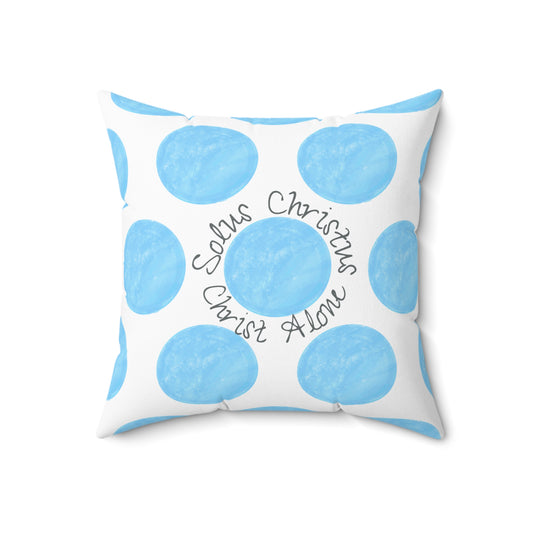 Polka Dot Palette Polyester Square Pillow l
