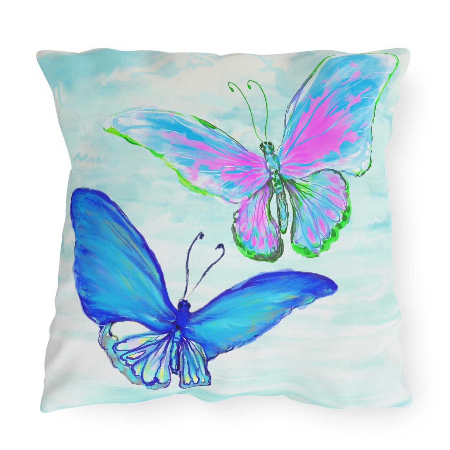 Outdoor Pillows Butterfly Flutter