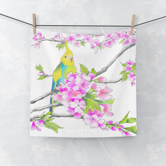 Face Towels Cherry Chirp