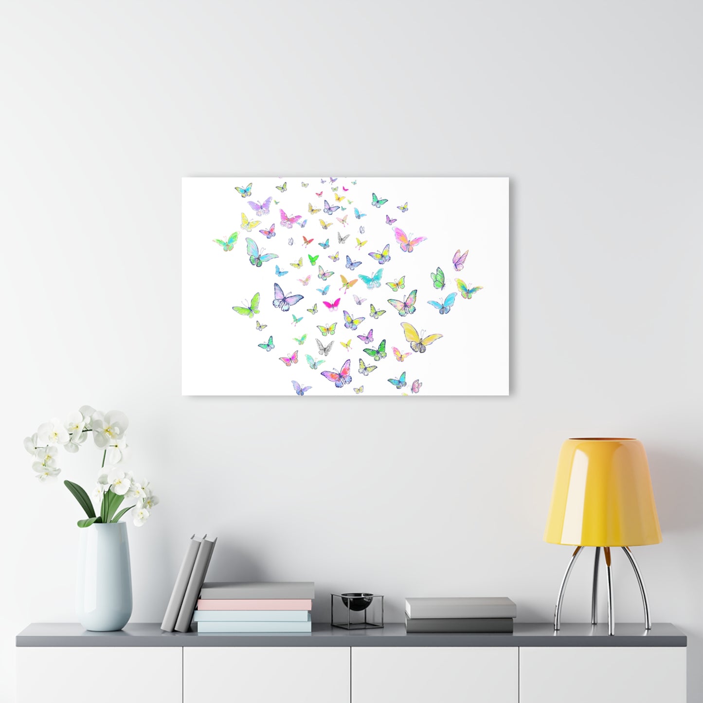 Jive Butterfly (Top Panel option A) Acrylic Prints (French Cleat Hanging)