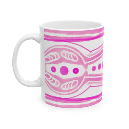 Pattern Play Mug Raspberry