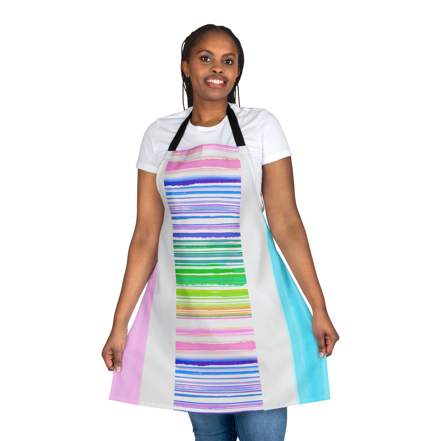 Aprons Watercolor Mega Stripes