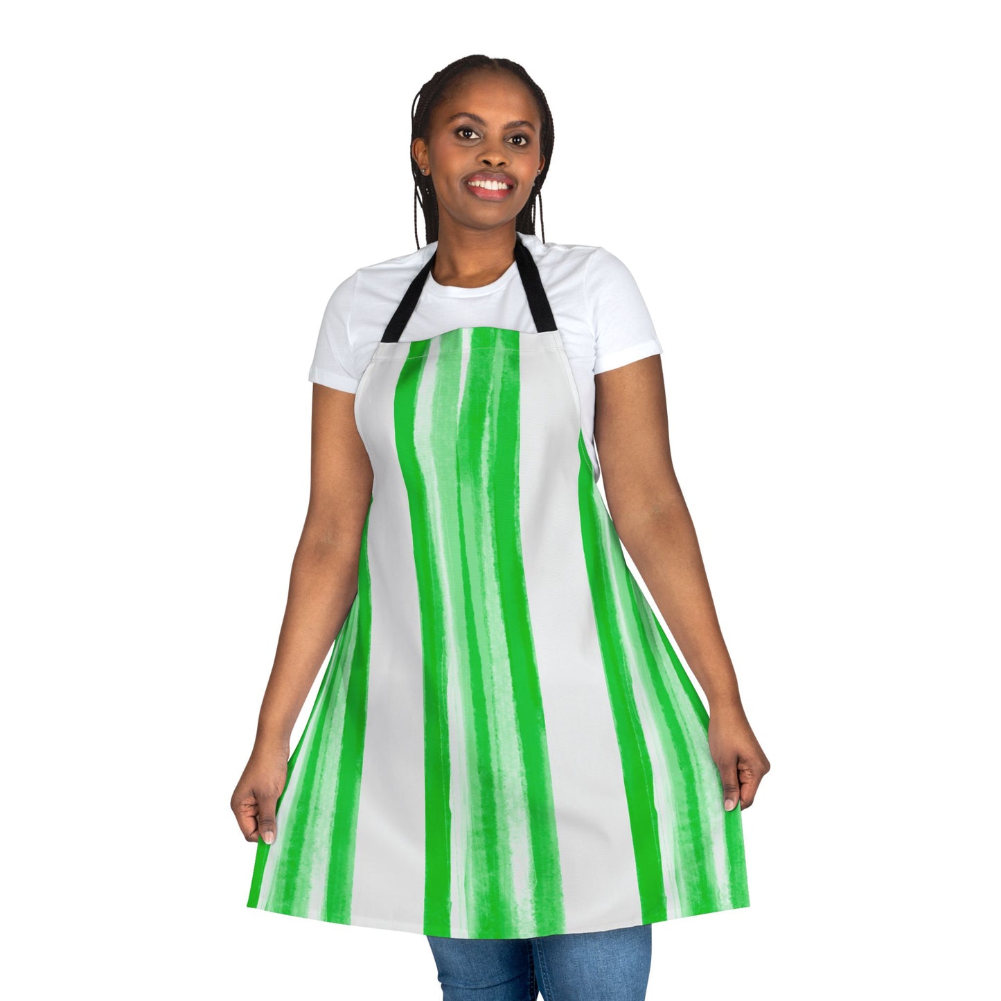 Aprons Fun Watercolor Stripes