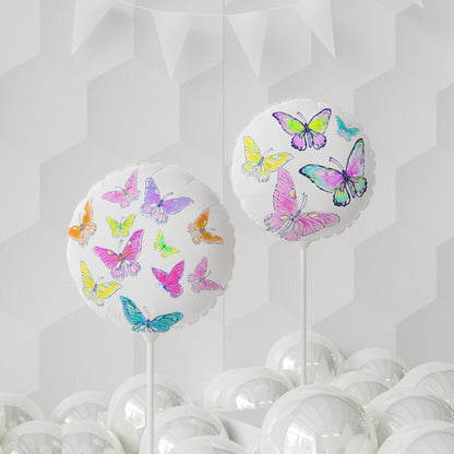Celebrations Balloon Round 11"  Butterfly Celebation