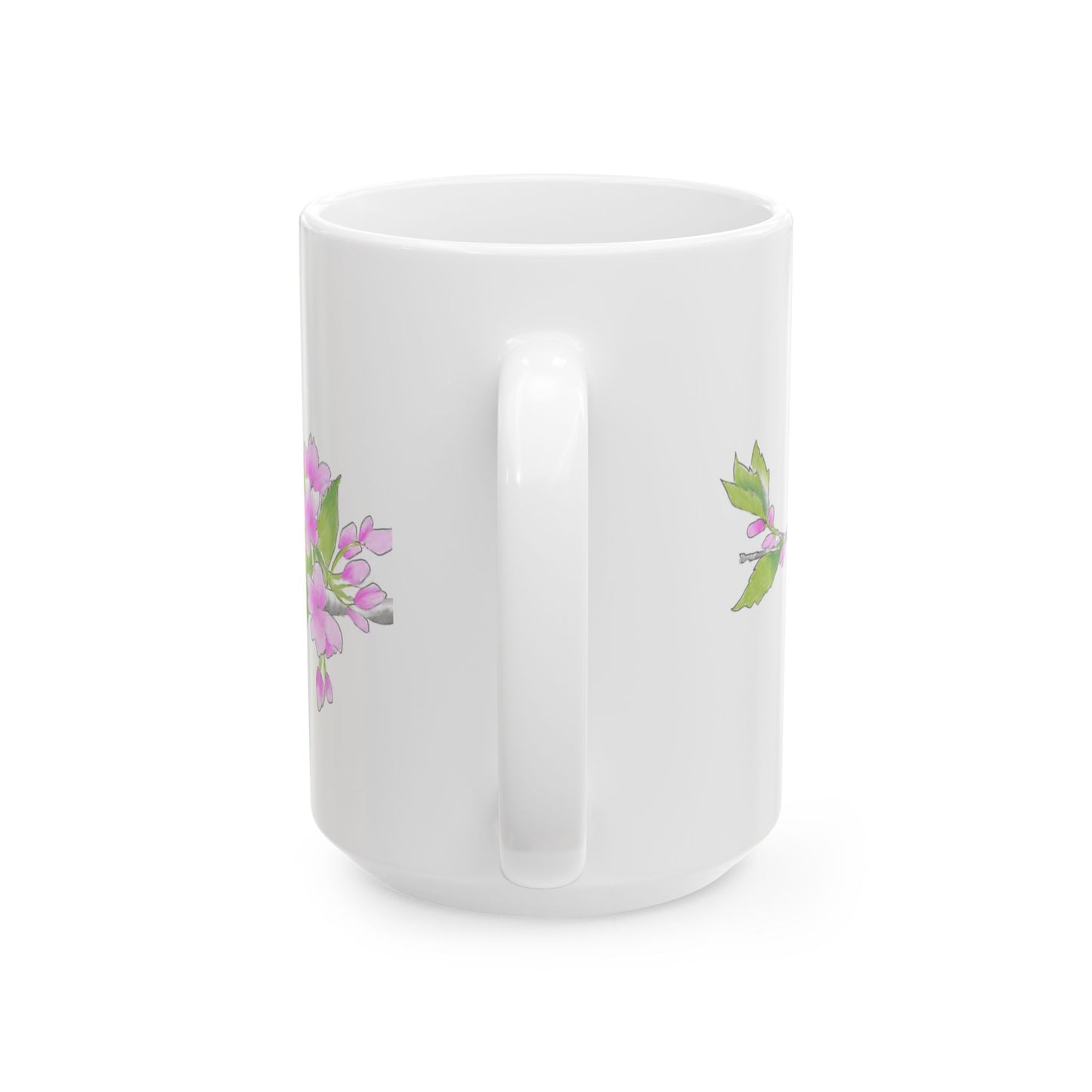 Jolly Birds Ceramic Mug, (11oz, 15oz), Sky blue