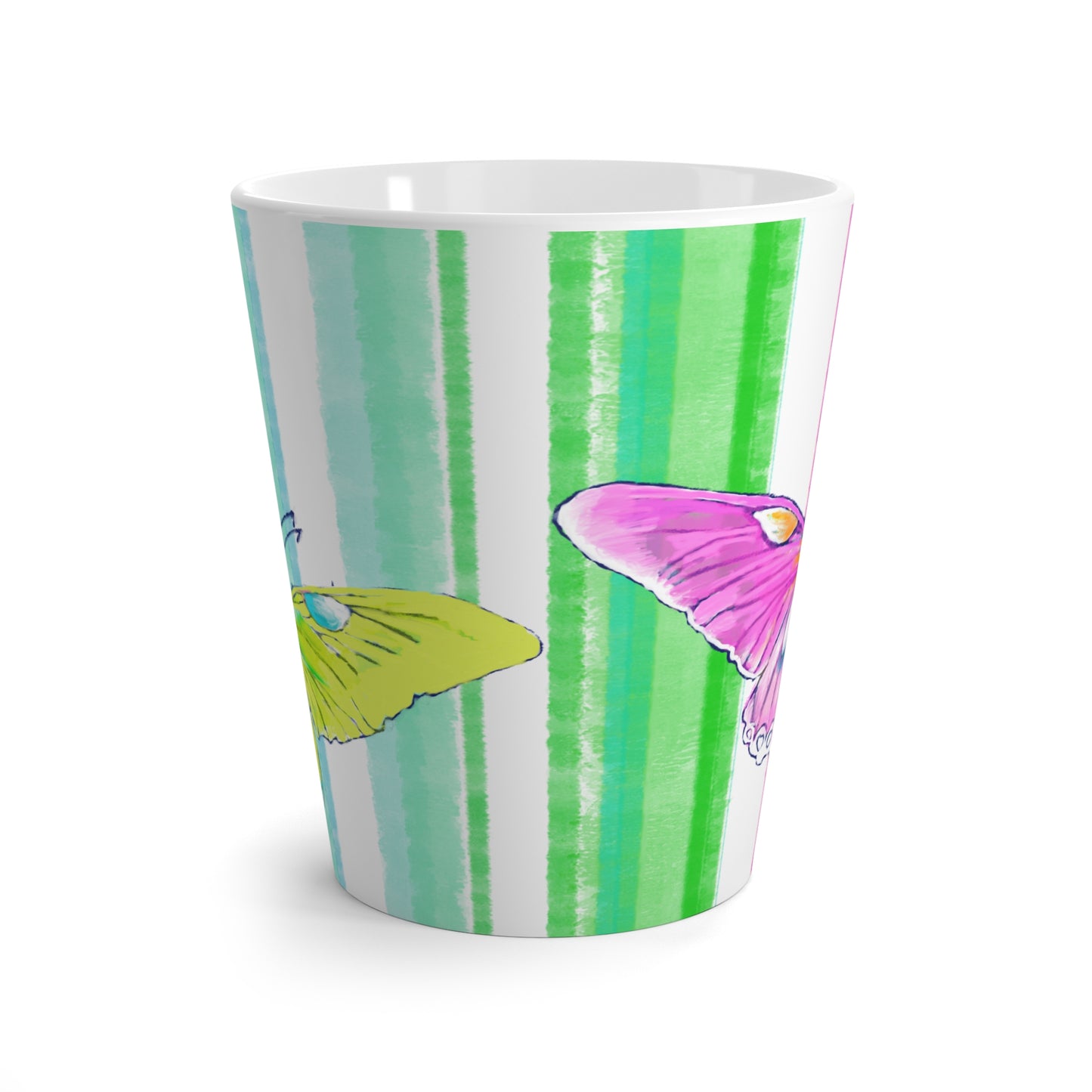 Fun Stripes Latte Mug