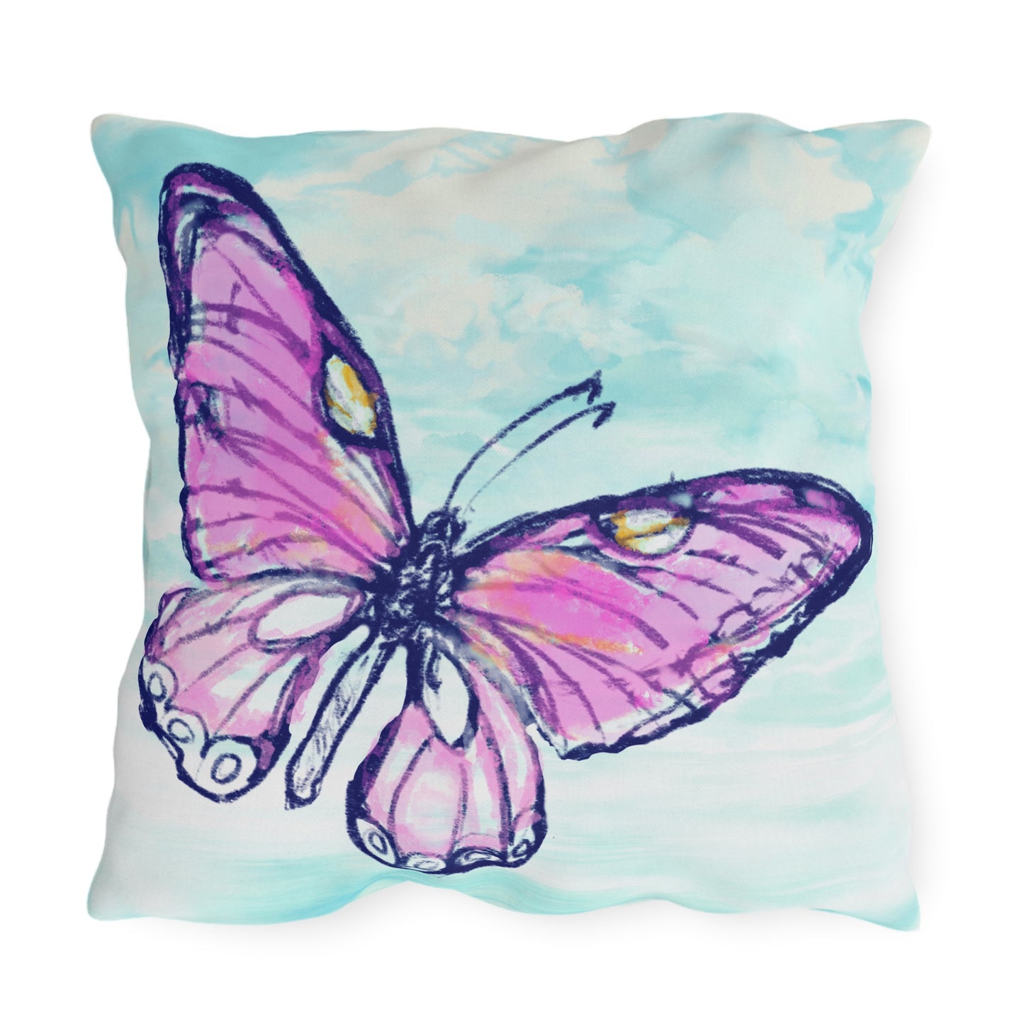 Outdoor Pillows Butterfly Flutter