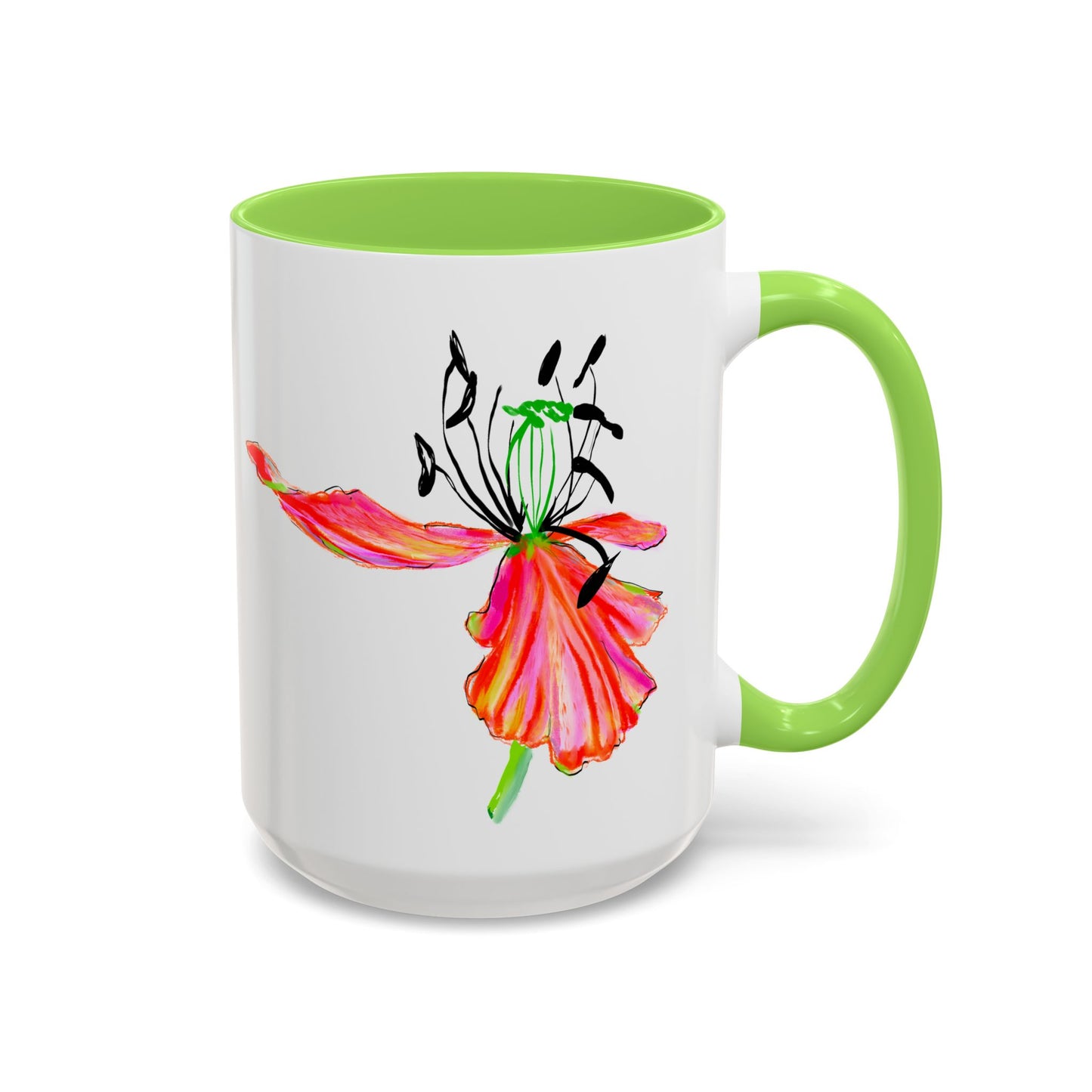 Vibrant Tulips Mugs