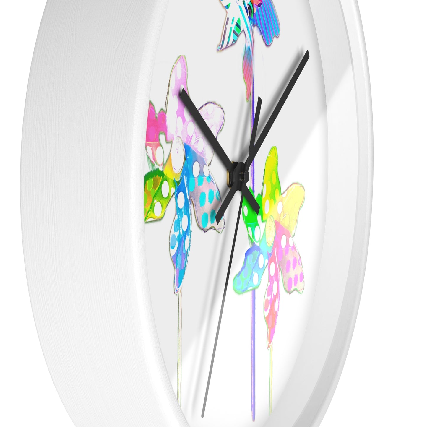 Celebrations Pin Wheel Wall Clock