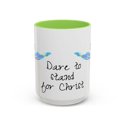 Vibrant Tulips Mugs  “Dare to Stand for Christ”