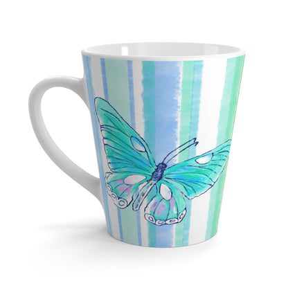 Fun Stripes Latte Mug