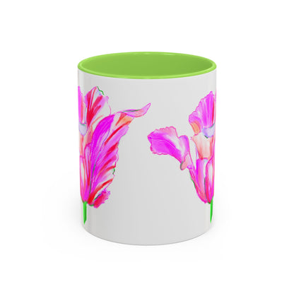 Vibrant Tulips Mugs