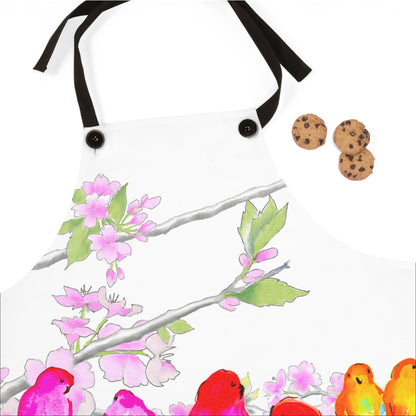 Cherry Chirp Apron