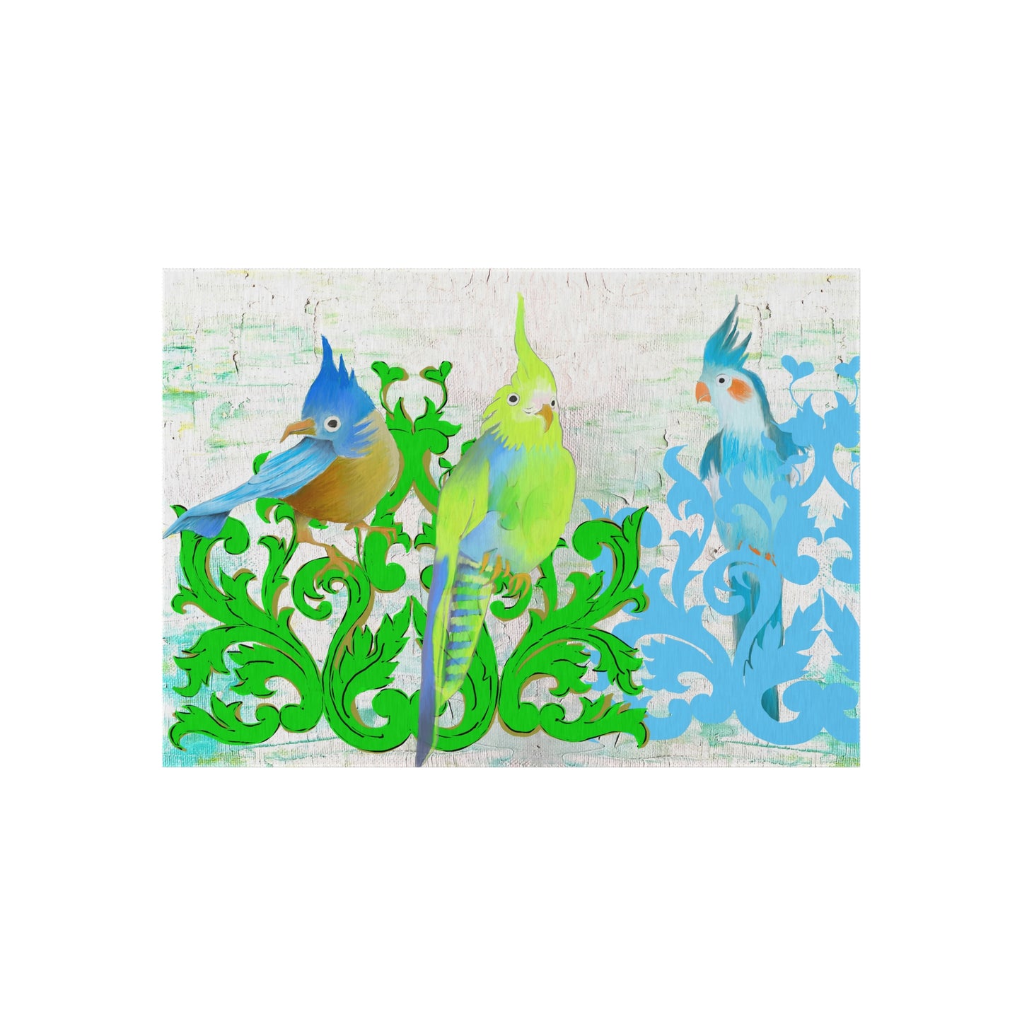 Indoor/Outdoor Rug Jolly Birds
