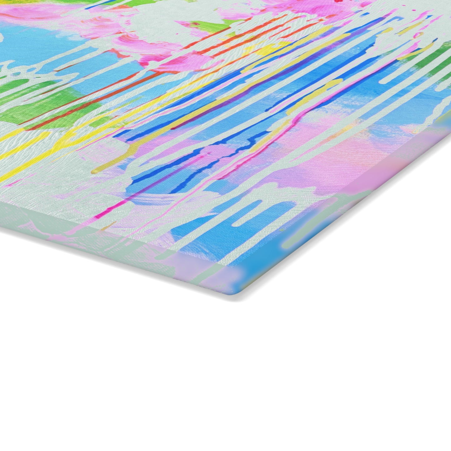 Glass Cutting Board Abstract