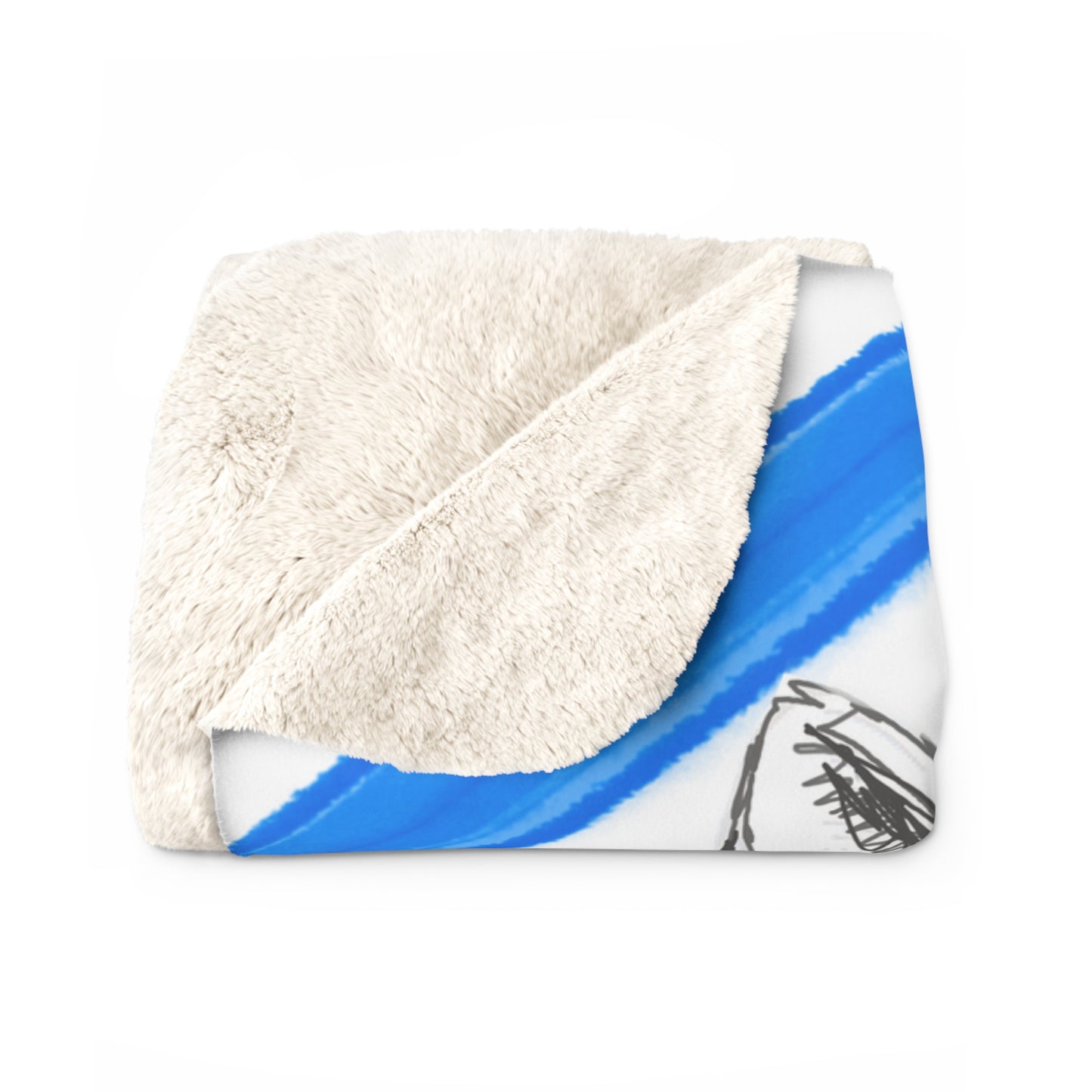 Blankets Sherpa Fleece Stripe & Pounce