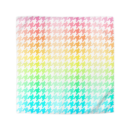 Houndstooth Fun Microfiber Duvet Cover