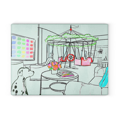 Glass Cutting Board Sketch & Slice