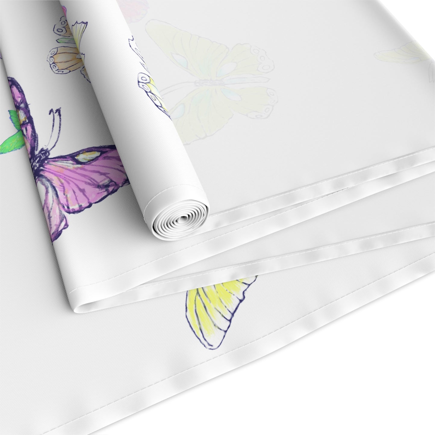 Table Runner Butterfly Playdate (Cotton or Poly)
