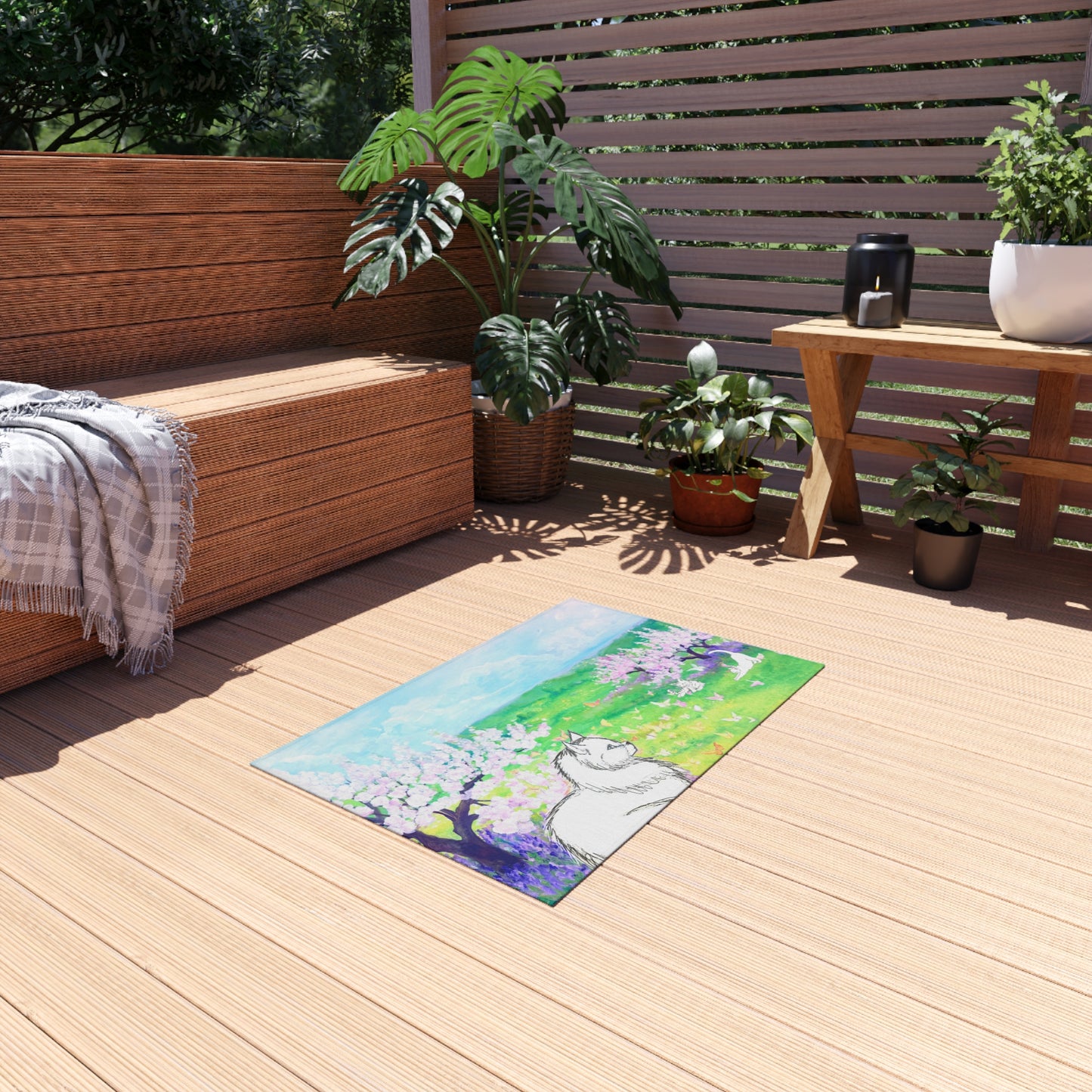 Rugs Indoor/Outdoor A Tail of Three Tails