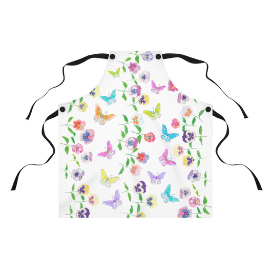 Flower Fun Pansy Apron