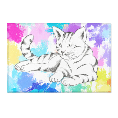 Kitty Fun Indoor Area Rugs