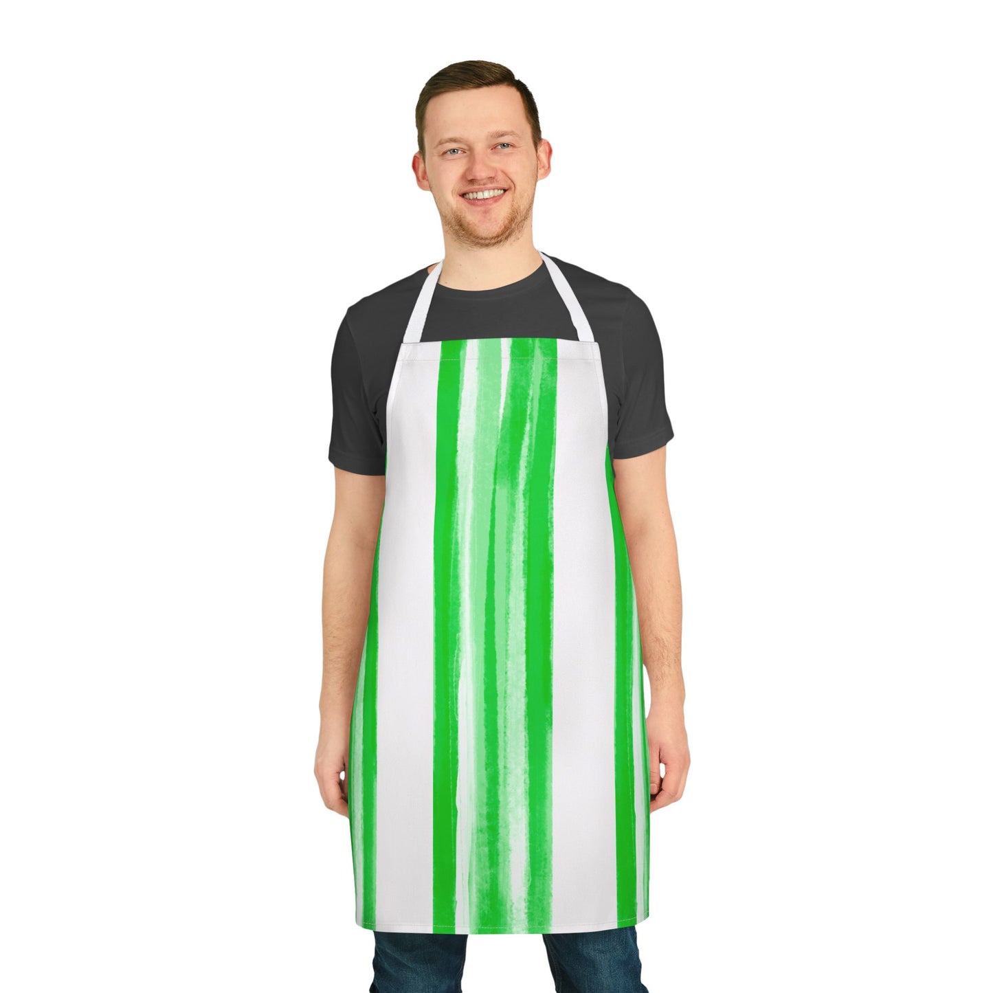 Aprons Fun Watercolor Stripes