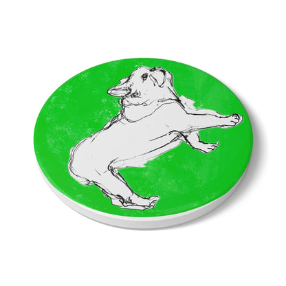Dogi Fun Ceramic Coaster