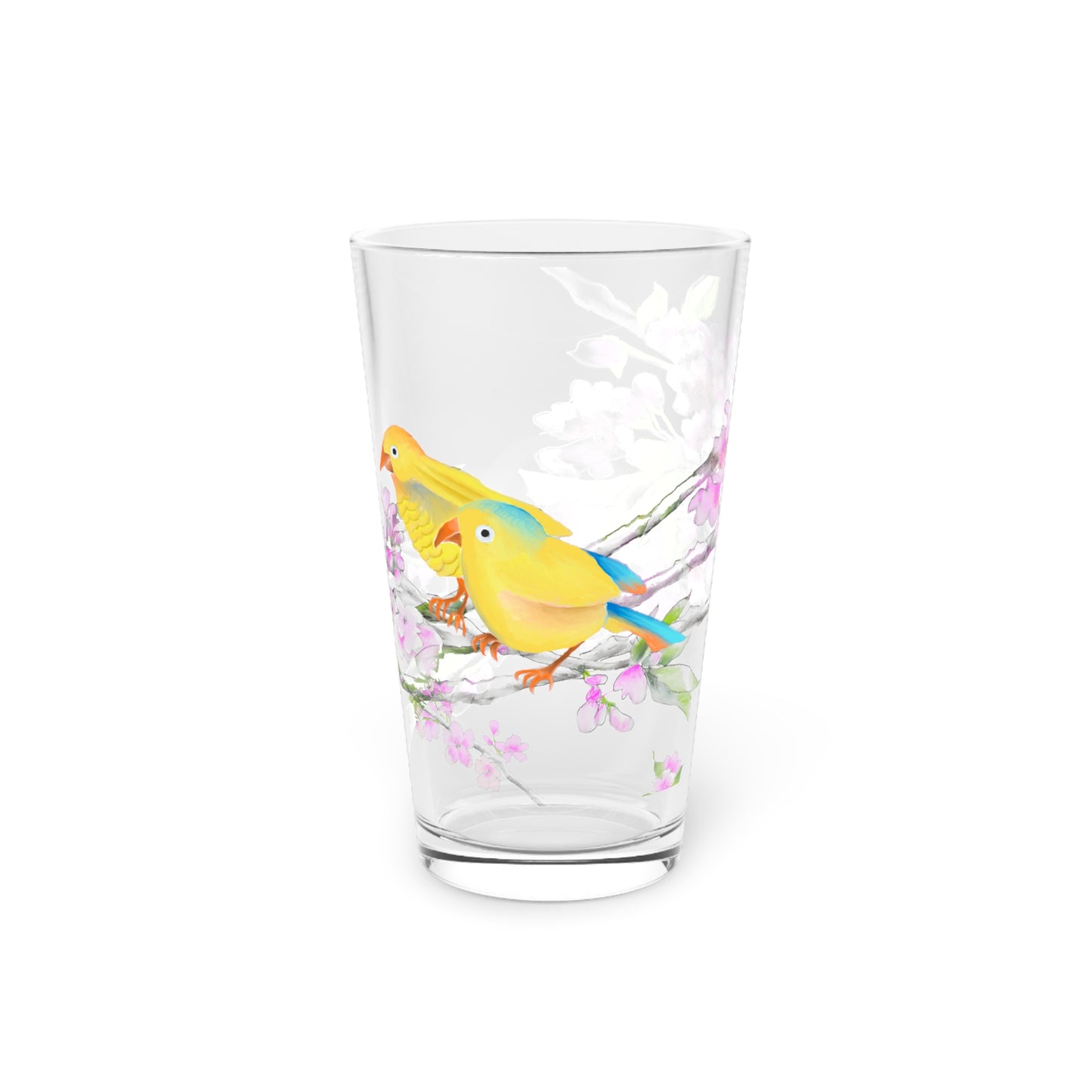 Jolly Birds Pint Glass, 16oz