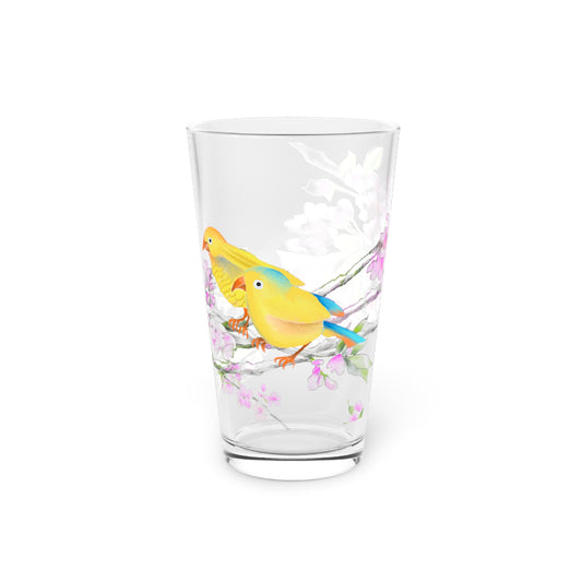 Jolly Birds Pint Glass, 16oz