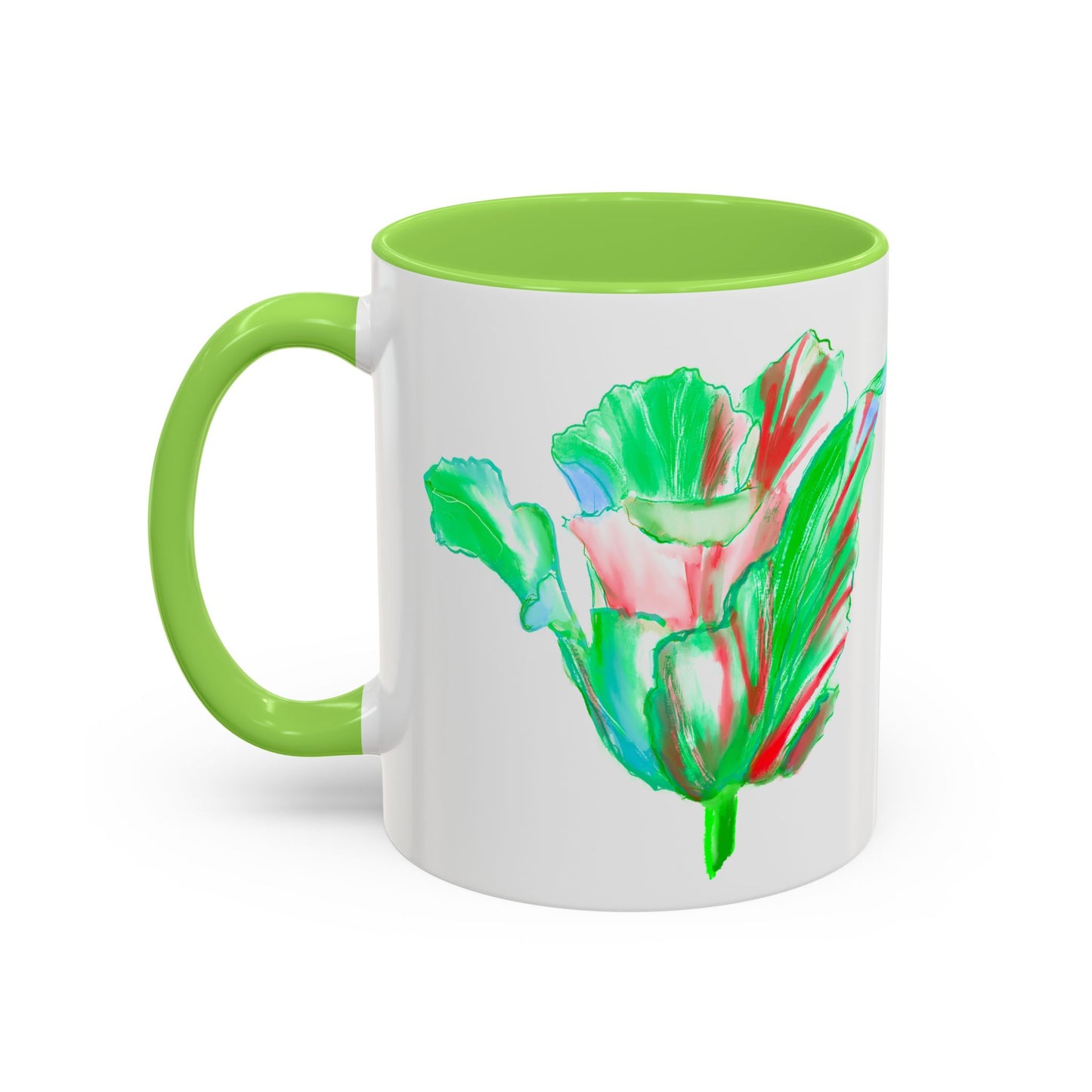 Vibrant Tulips Mugs