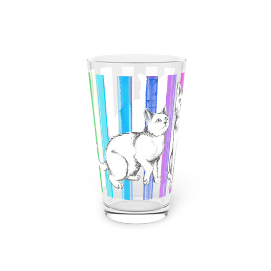 Kitty Fun Pint Glass