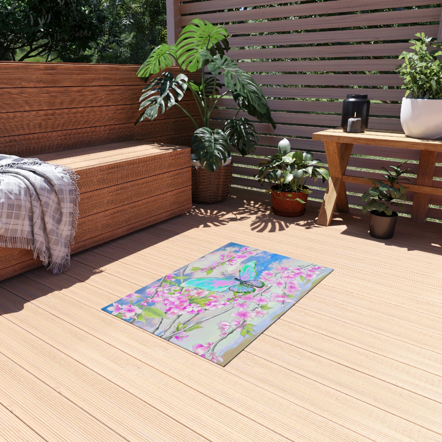 Indoor/Outdoor Rug Spring Wing