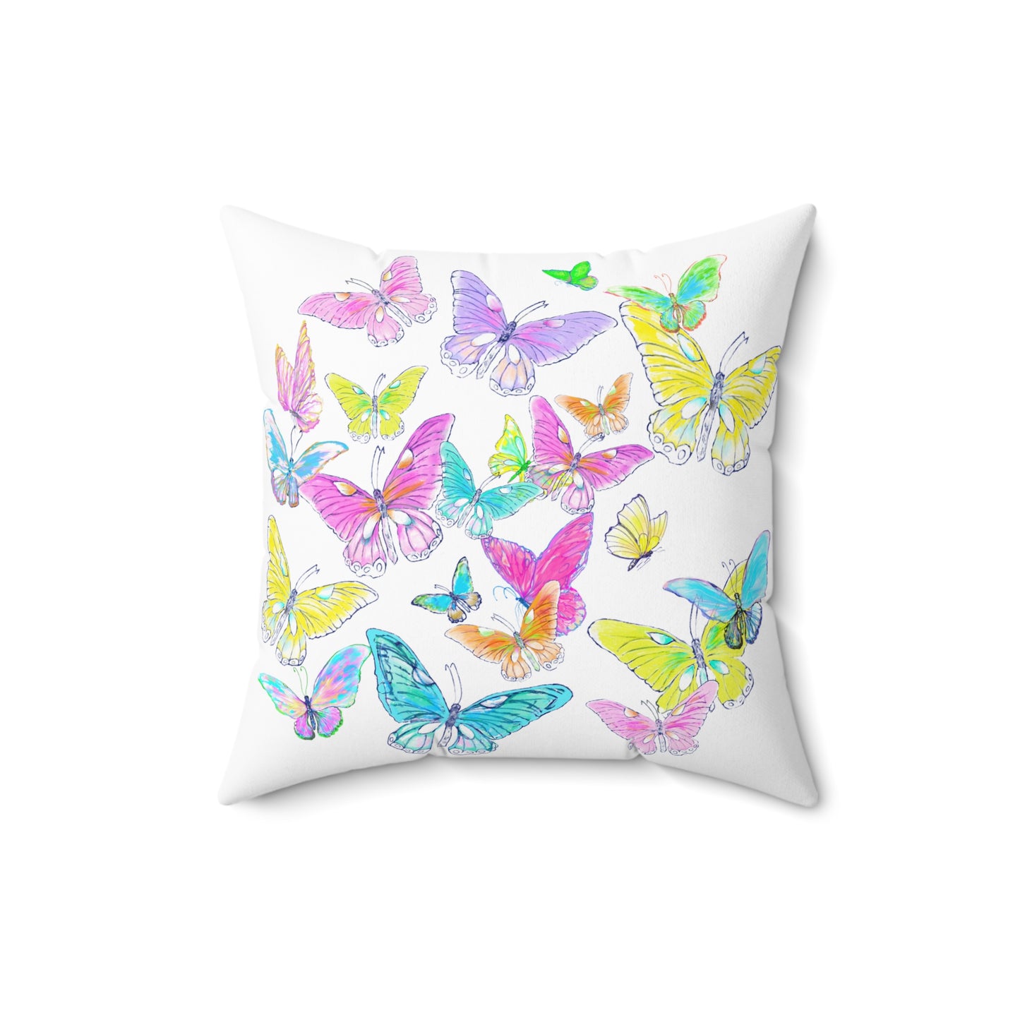 Pillows Dancing Tulips & Butterflies