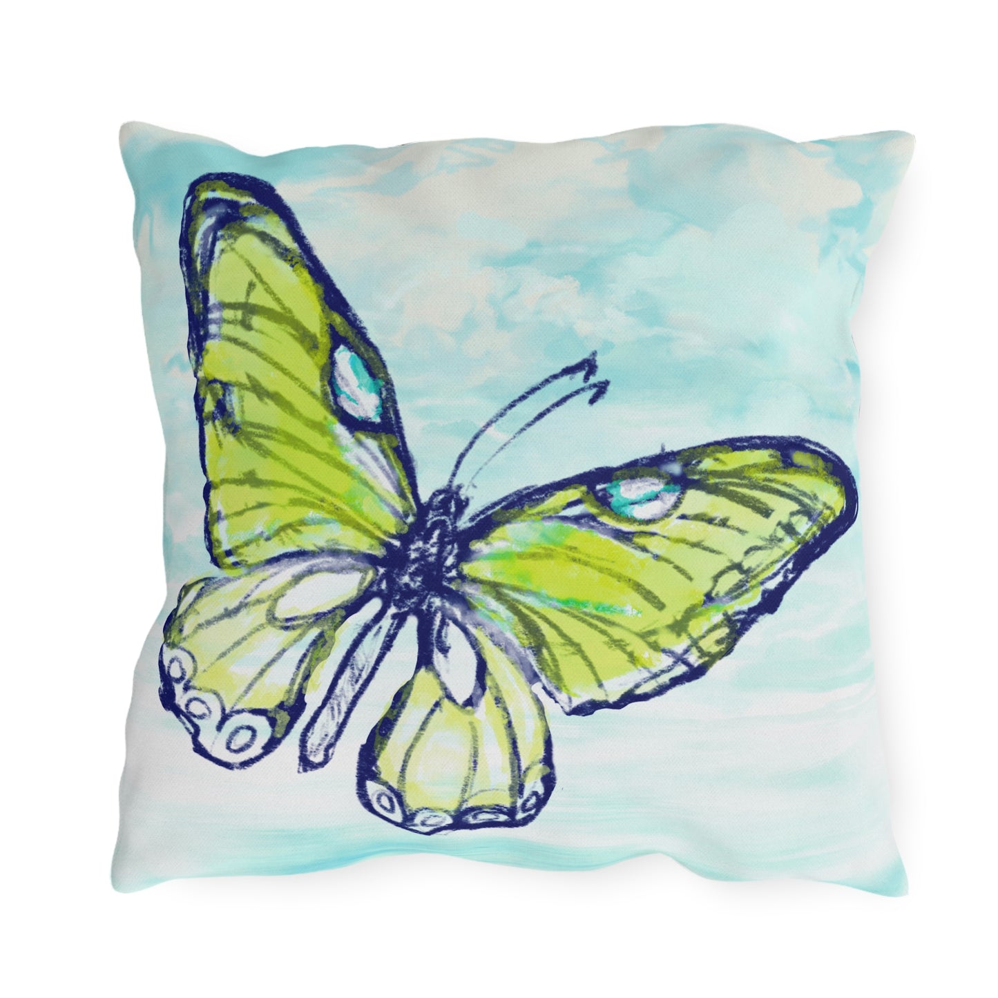 Outdoor Pillows Butterfly Flutter