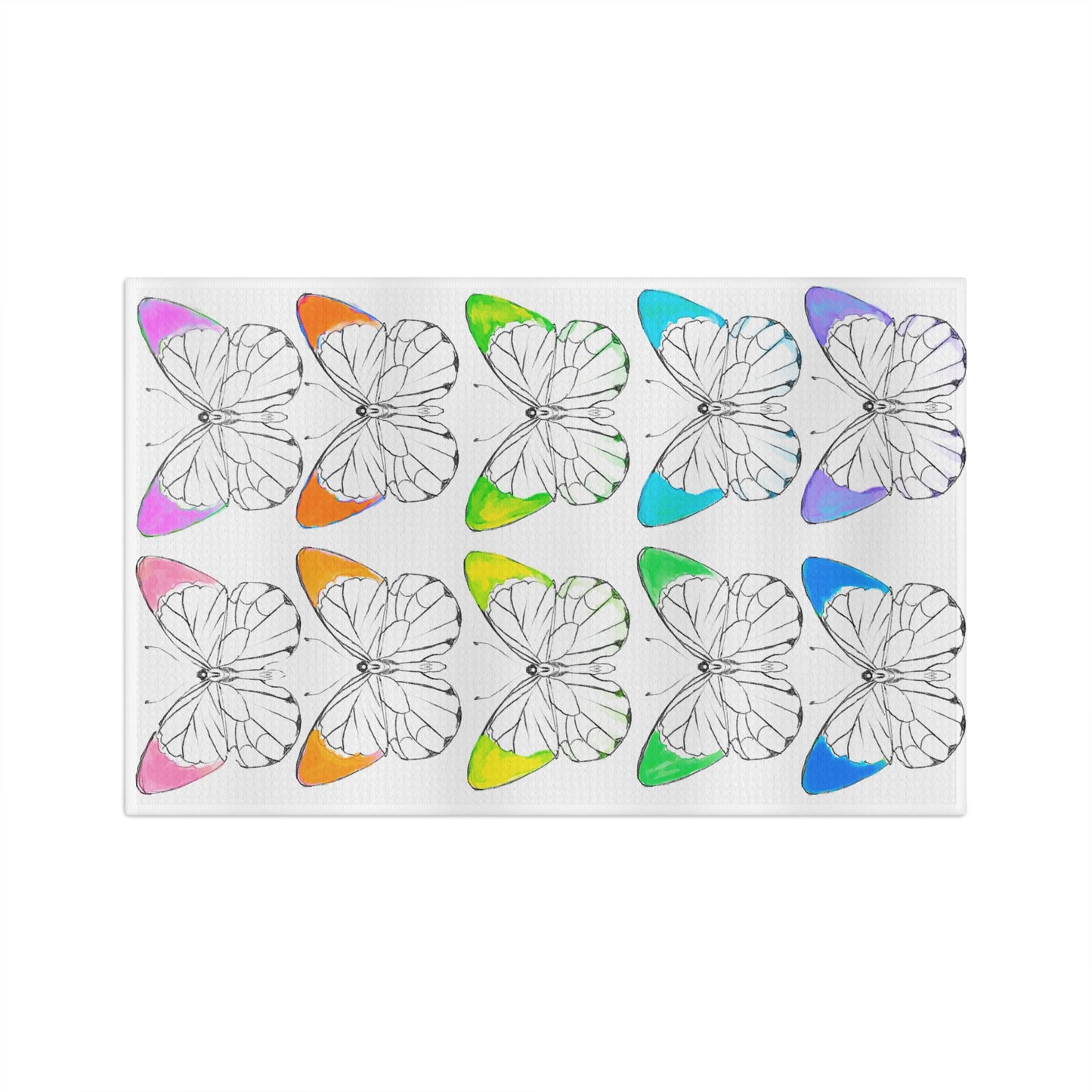 Chroma Microfiber Tea Towel