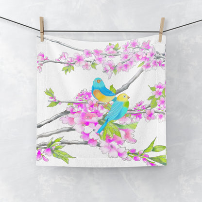 Face Towels Cherry Chirp