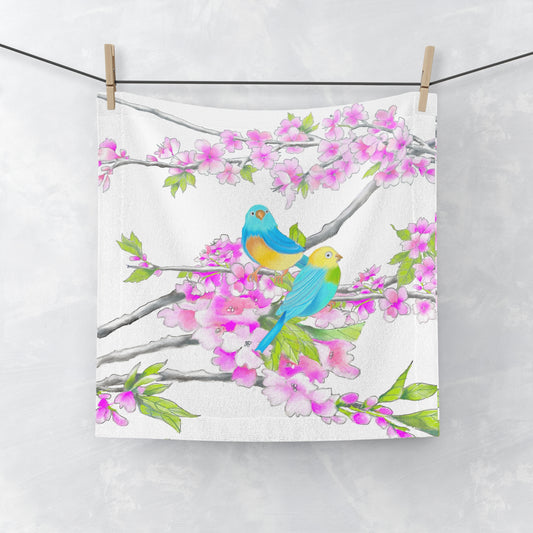 Face Towels Cherry Chirp