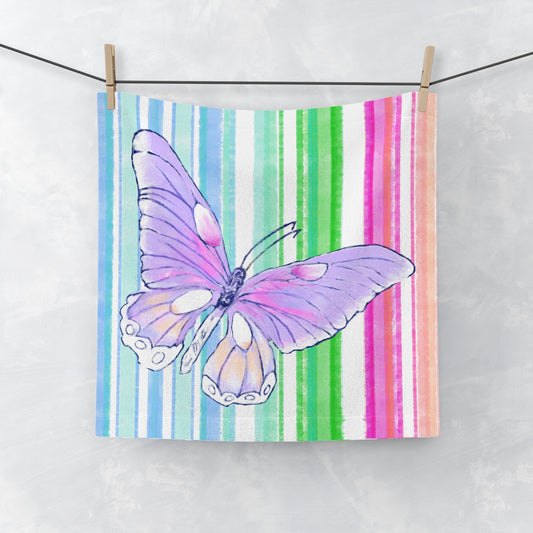 Face Towels Watercolor Flutter